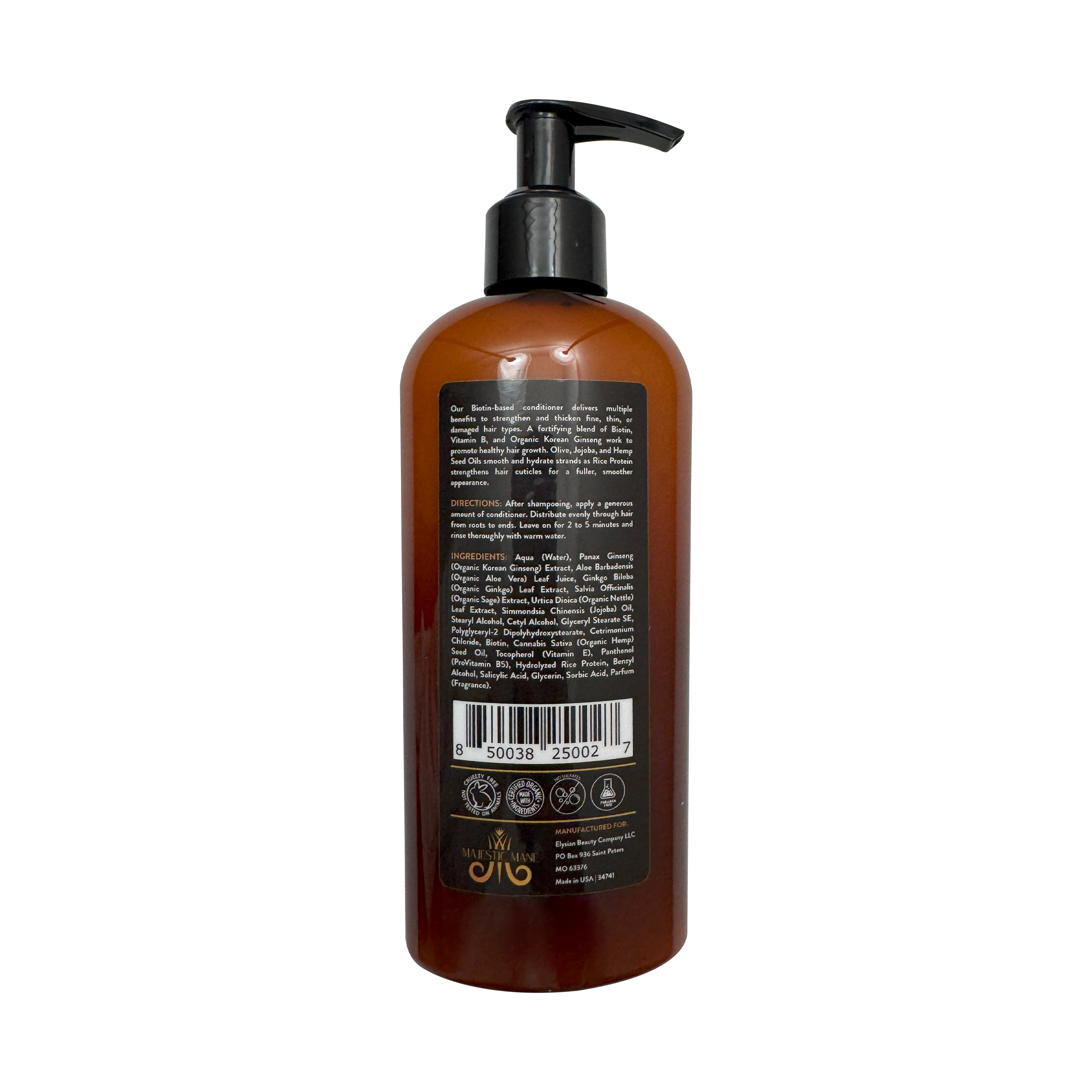 Growth Elixir Bundle - Growth Elixir Shampoo + Mane Milk Conditioner - 16 oz