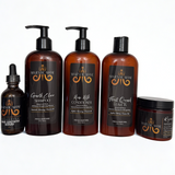 Rejuvenation Growth Bundle - Growth Elixir Shampoo + Mane Milk Conditioner + Majestic Mane Thirst Quench Leave-In Conditioner + Majestic Mane Rejuvenation Hair Mask + Fenugreek Hair Growth Serum - 30 oz