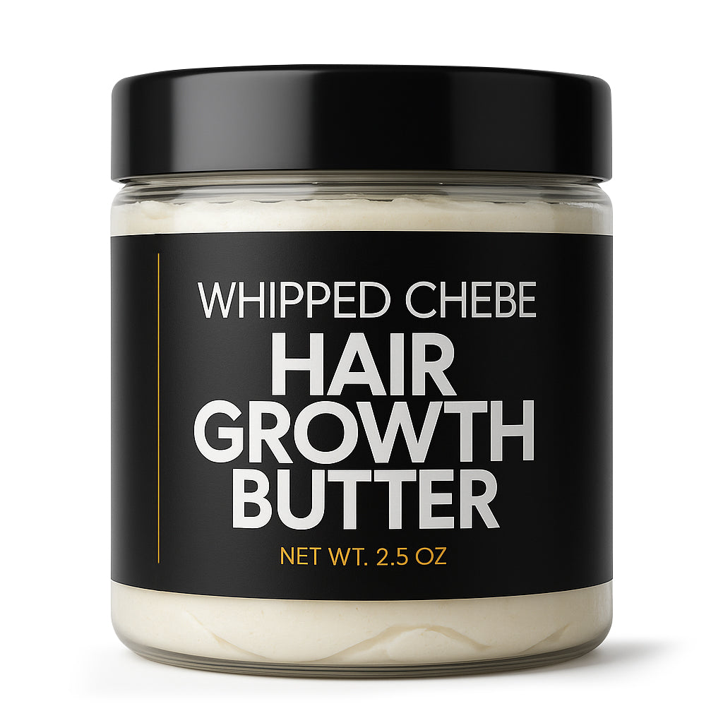 Ultimate Growth Bundle - Growth Elixir Shampoo + Mane Milk Conditioner + Majestic Mane Thirst Quench Leave-In Conditioner + Majestic Mane Rejuvenation Hair Mask + Fenugreek Hair Growth Serum + Whipped Chebe Hair Growth Butter - 34 oz